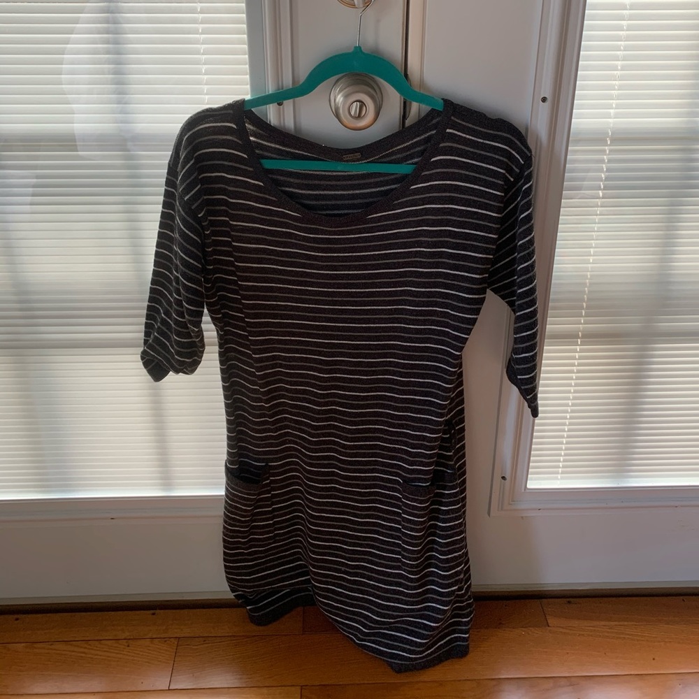 🌈 Striped sweater dress